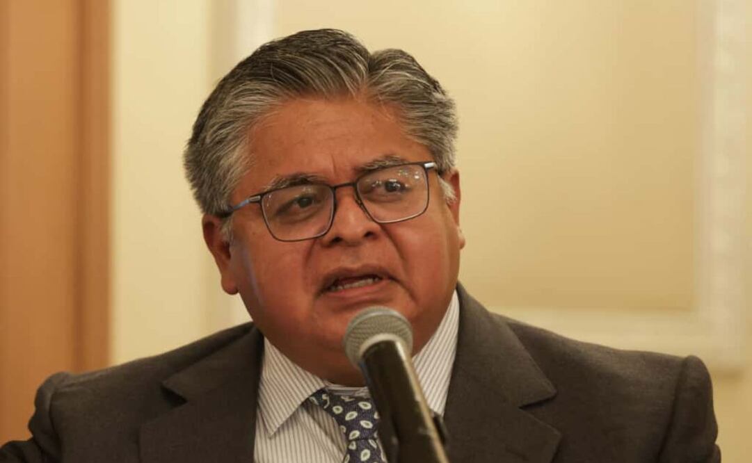 De izquierda a derecha Andrés Aguinaco, Miguel Bonilla López, Ana Maria Kudisch y Jorge Sepúlveda durante la sesión de la Barra Mexicana de Abogados (BMA) en la que se analizó la iniciativa de reforma al amparo. FOTO: Carlos Mejía/EL UNIVERSAL