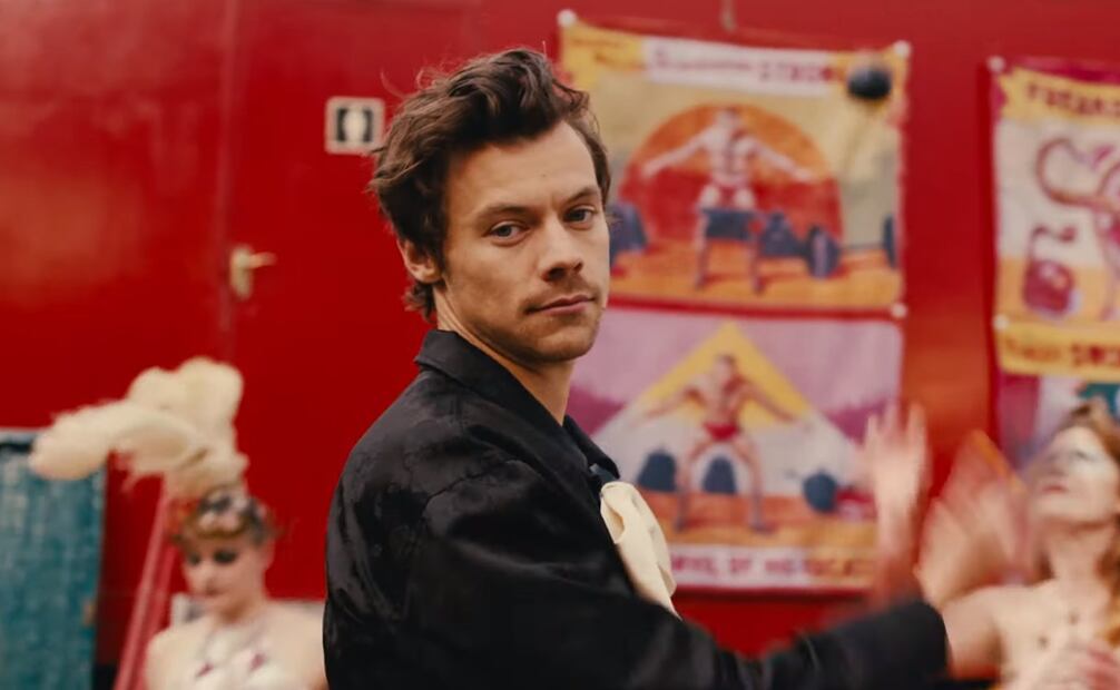 Harry Styles en su video "Daylight". Foto: Captura de pantalla de YouTube