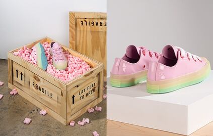  ¿Acabado glossy? Así son los tenis que lanzó Converse en colaboración con JW Anderson
