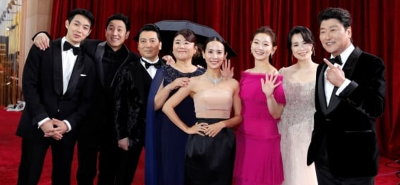 "Parásitos" contagian alegría en los Oscar 2020