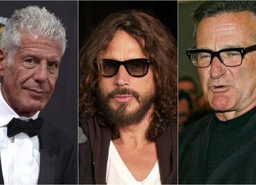 Robin Williams, Chris Cornell y otros famosos que se suicidaron