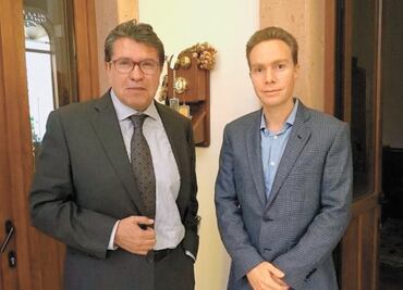 Perfilan Monreal y Velasco apoyo a reforma educativa