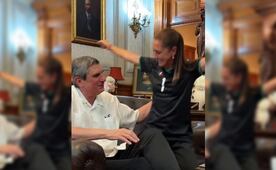 Así celebra Sheinbaum celebra gol de México contra Chequia; "¡Vamooos!", dice