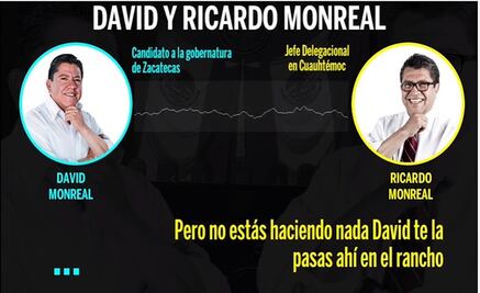 Ricardo Monreal regaña a su hermano