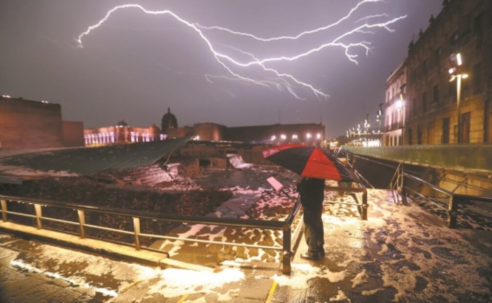 "Estamos trabajando", dice el INAH sobre cambio de techumbre en Templo Mayor