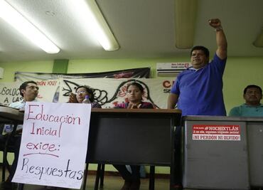 Docentes advierten que iniciarán marchas y bloqueos en Oaxaca
