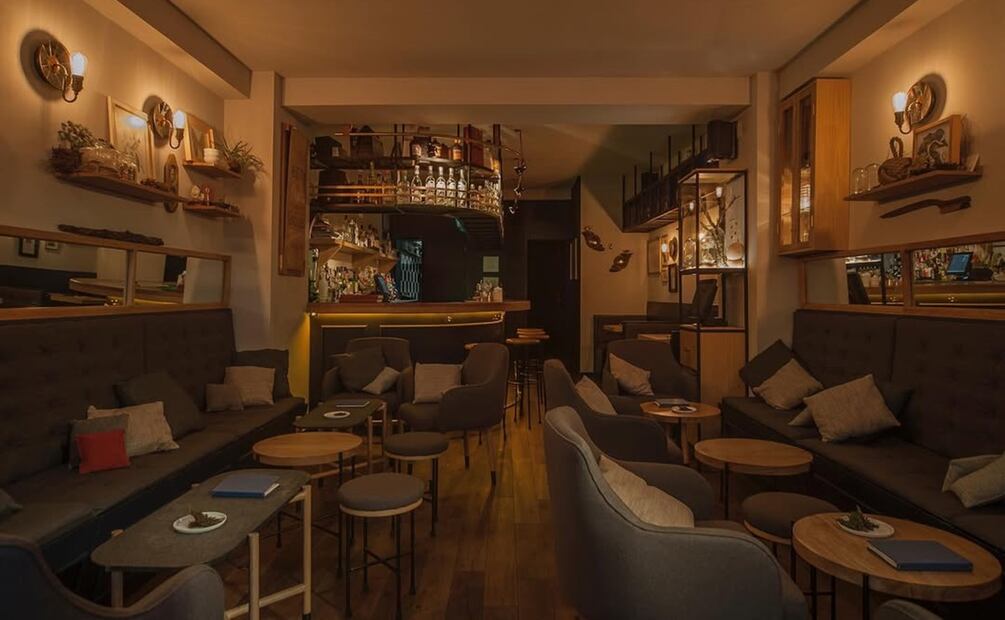 Baltra, un bar inspirado en los viajes de Charles Darwin. Foto: Instagram