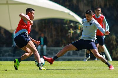 ¿Le afectarán a Pumas las bajas de David Cabrera y Pablo Barrera?