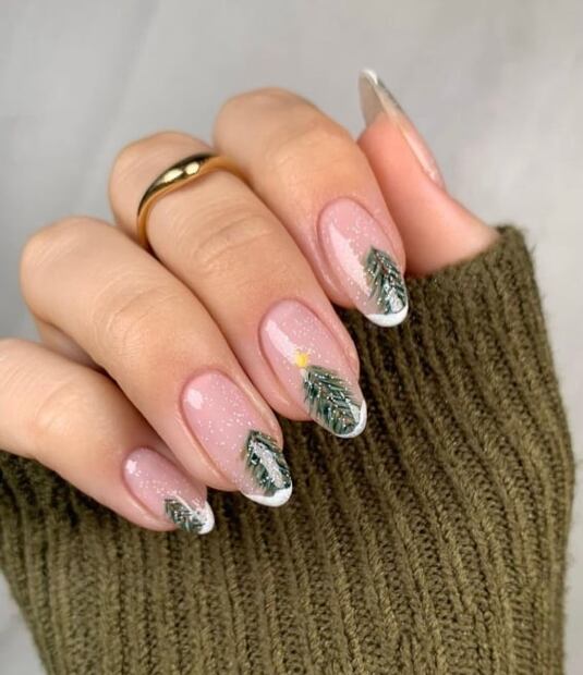 Los mejores diseños de uñas para Navidad