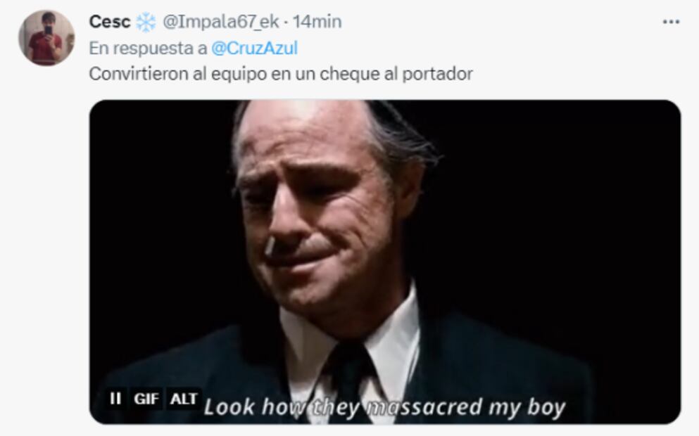 Cruz Azul y el ‘Potro’ Gutiérrez se llevan los memes tras la goleada contra Toluca