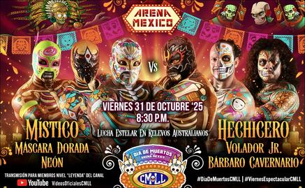 Dia de Muertos: El CMLL realiza funciones especiales para festejar la popular tradición mexicana  