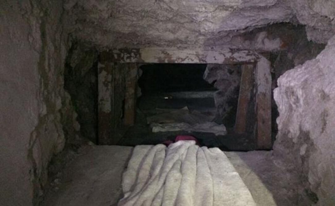 There is a tunnel inside the building, used by the criminals to escape. (Photo: SPECIAL)