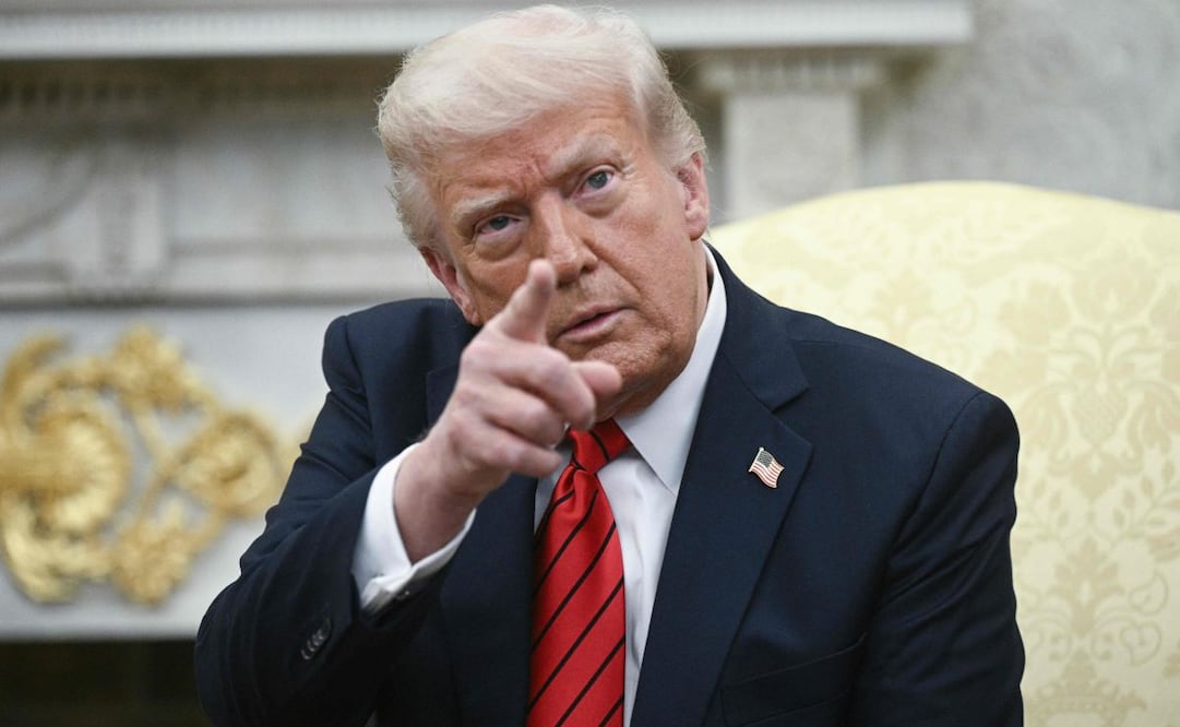 "No creo que Harvard se haya portado muy bien", resumió Trump ante los últimos enfrentamientos con Harvard. Foto: AFP