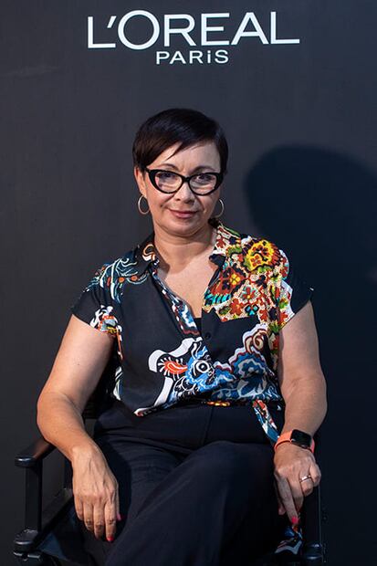 Joanna López es Creativa VP de McCann, agencia publicitaria en la que Ilon Specht trabajó el icónico eslógan de L'Oréal Paris. Foto: Angélica Chema Sierra EL UNIVERSAL