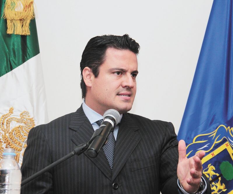 Aristóteles Sandoval, exgobernador de Jalisco, fue asesinado en diciembre pasado en Puerto Vallarta. Foto: ARCBHIVO EL UNIVERSAL