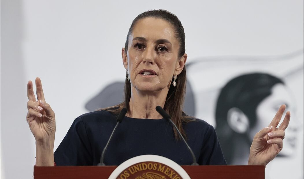 La presidenta Sheinbaum Pardo descartó este viernes reunirse personalmente en Palacio Nacional con la Coordinadora Nacional de Trabajadores de la Educación (CNTE). Foto: EFE