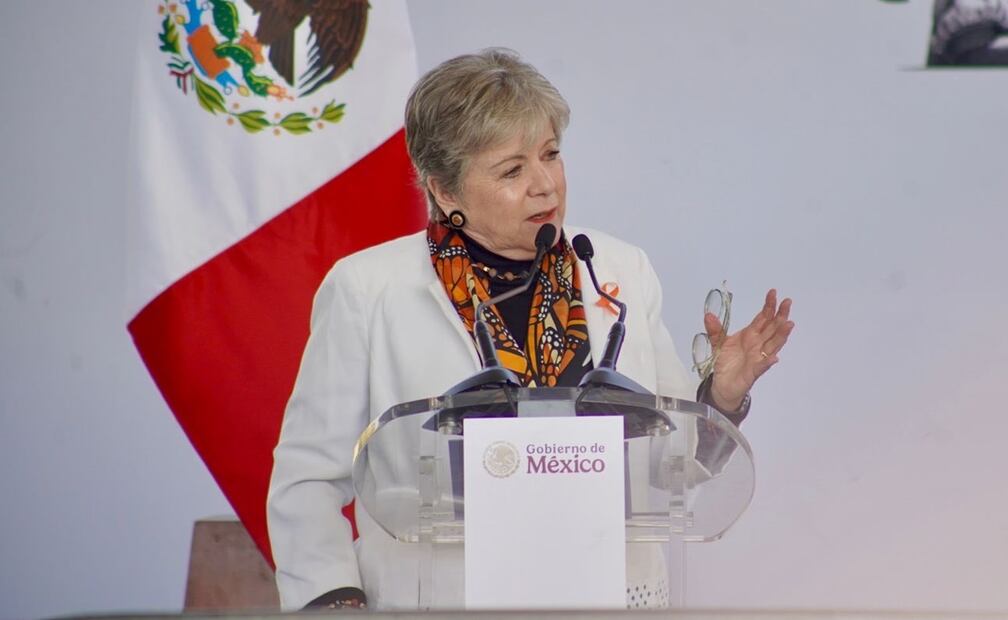 Alicia Bárcena, secretaria de Medio Ambiente y Recuersos Naturales reconoce los daños provocados por las obras del Tren Maya. Foto: X @aliciabarcena