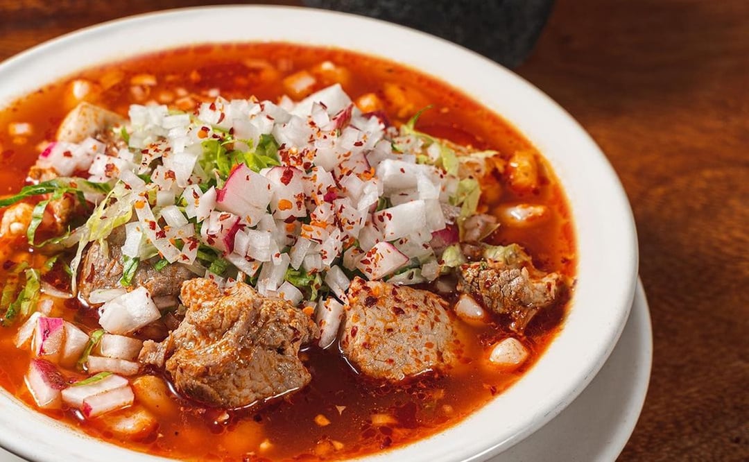 El pozole, con 82% de preferencia entre los mexicanos, es el alimento más consumido durante los festejos de independenciaFoto: Cortesía
