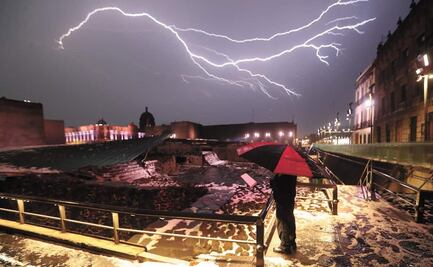 ¡Usa impermeable! Alertan por fuertes lluvias y actividad eléctrica en la CDMX