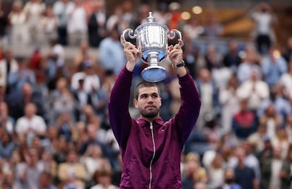 Carlos Alcaraz confiesa su deseo por hacer historia: "Quiero poner mi nombre junto a los de Federer, Nadal y Djokovic"