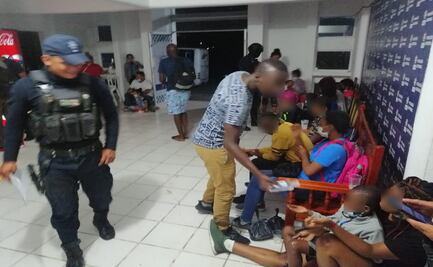 Rescatan a 149 migrantes en sur de Veracruz