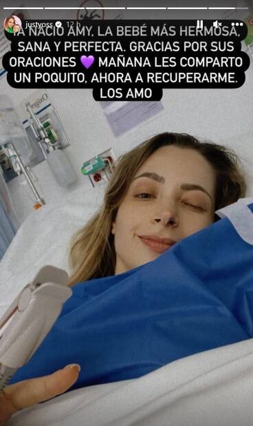 YosStop se convierte en mamá, nace su hija Amy