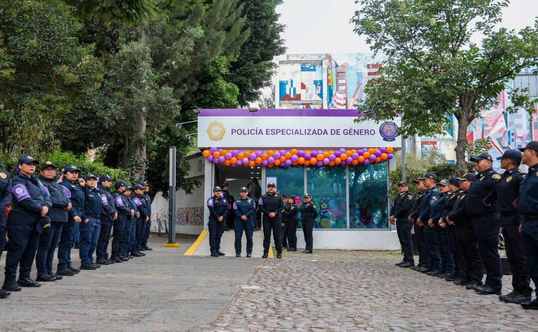 Inauguran Estación de Policía Especializada en Género en Tlatelolco; reforzarán patrullas y atención 24/7. Foto: Especial
