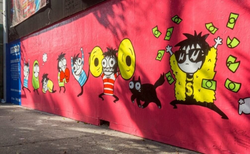 Vandalizan mural de Sarah Andersen a menos de una semana