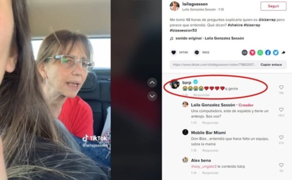 Mamá se viraliza en TikTok por explicar quién es Bizarrap: “quiero un Biza en mi vida”