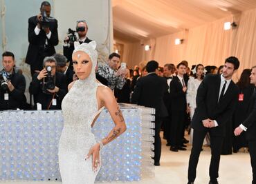 Doja Cat y Jared Leto, los "gatos" en la Met Gala 2023
