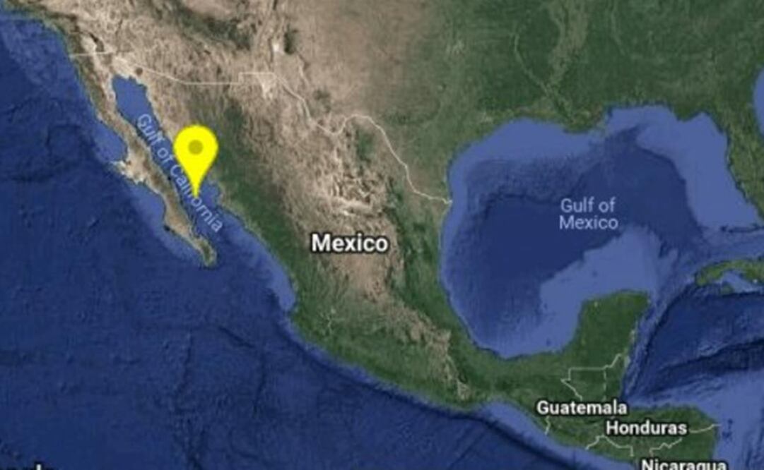 Se registra sismo en Loreto, BCS