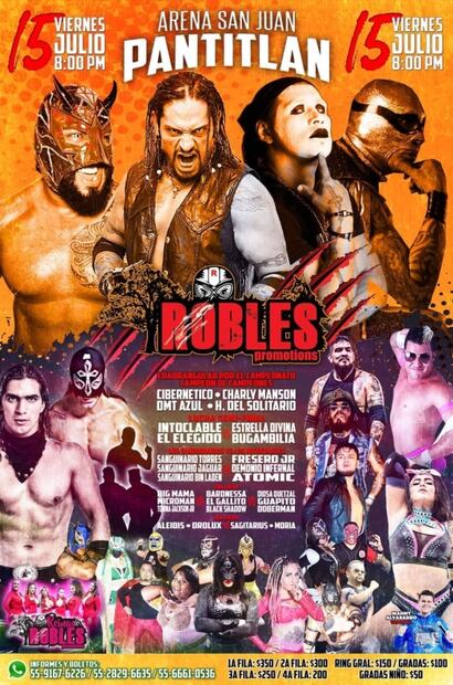 Microman, el luchador que no ve a su estatura como una adversidad