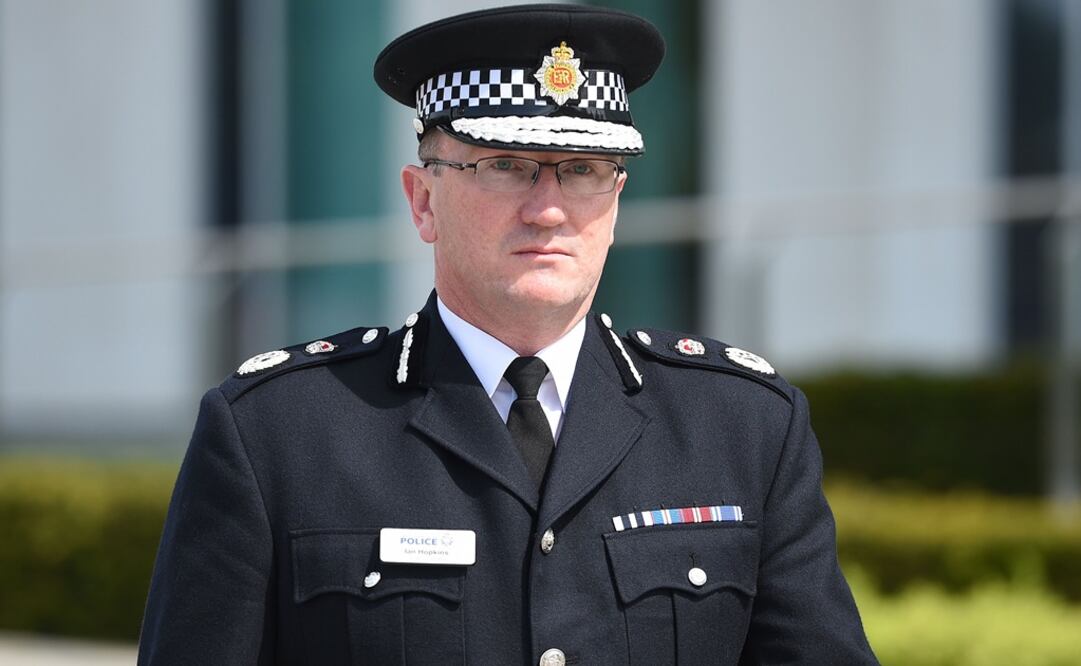 El jefe del cuerpo policial del área metropolitana de esa ciudad, Ian Hopkins (Foto: AFP)