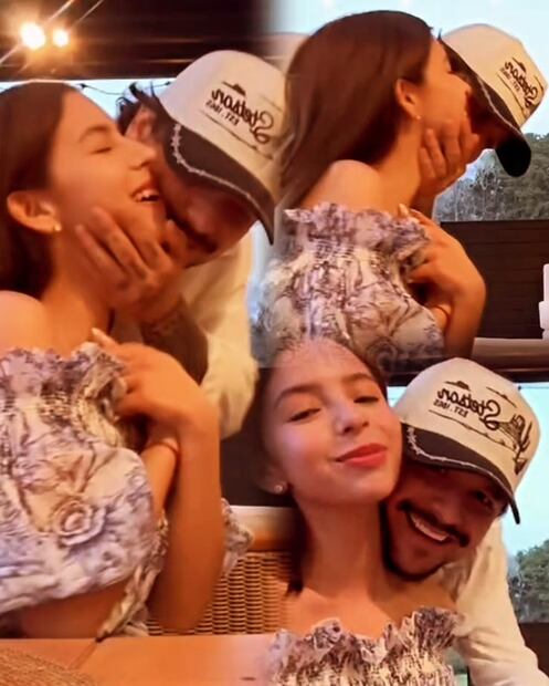 Ángela Aguilar y Christian Nodal presumen de su matrimonio en redes sociales.