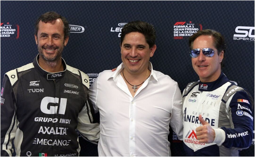 Leyendas del automovilismo mexicano regresan a la pista / FOTO: CARLOS MEJÍA - EL UNIVERSAL 