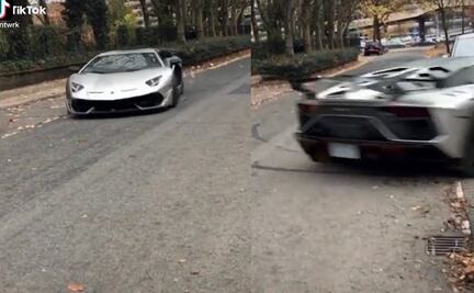 Viral: Lamborghini hace increíble maniobra para escapar de la policía