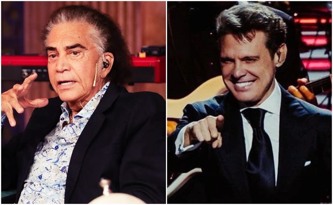 José Luis Rodríguez y Luis Miguel tuvieron un emotivo reencuentro.