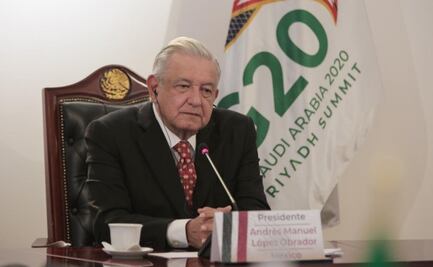 AMLO plantea al G20 un rescate económico centrado en los pobres y no en las empresas