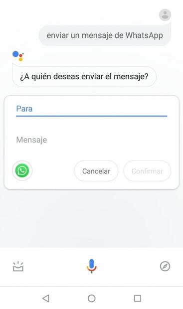 Cómo enviar mensajes de WhatsApp sin usar las manos