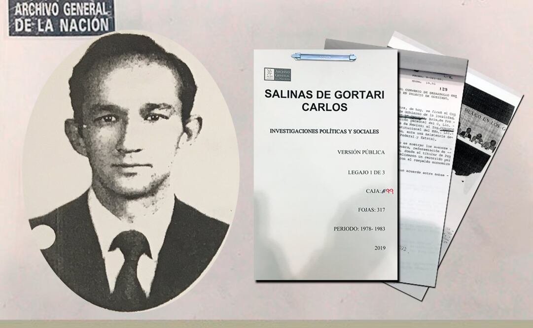 Espías “desnudaron” ambición del joven Carlos Salinas