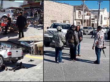 "Cuerpos" abandonados y sujetos armados en camionetas causan terror en calles de Reynosa; filmaban una película