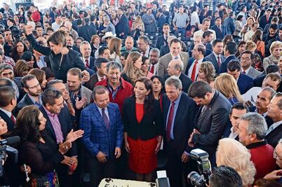 “No permitiremos un sólo agravio más al Presidente”