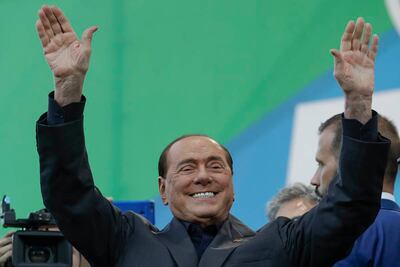 Berlusconi hospitalizado "por precaución" en Italia por coronavirus