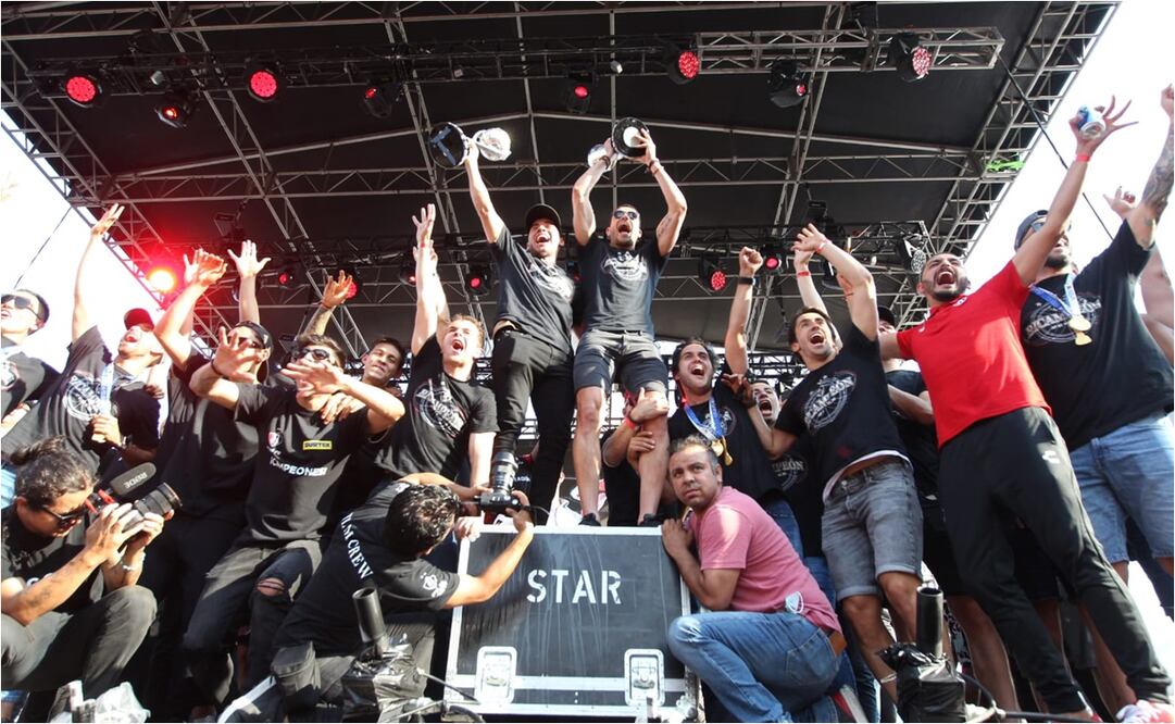 Atlas celebró con su afición - FOTO: ESPECIAL