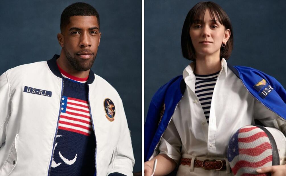 Jamal Hill y Lee Kiefer. Foto: Ralph Lauren