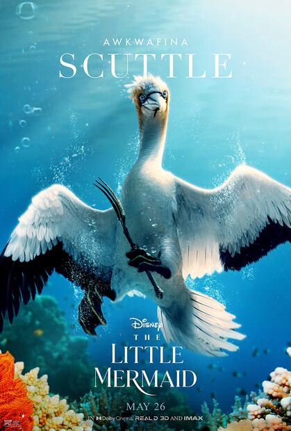 Los actores La Sirenita live action (Fuente Twitter @ShowmundialShow)