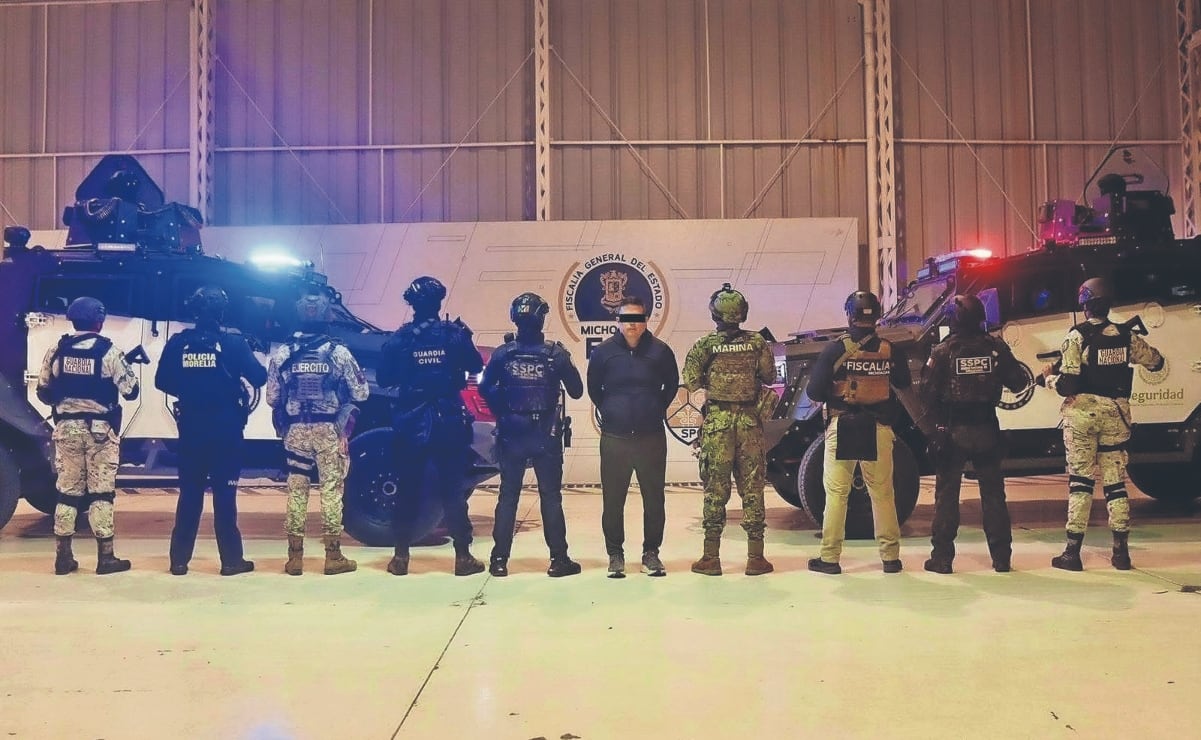 Jorge Armando N, alias El Licenciado, fue detenido el 18 de noviembre en Morelia. Foto Especial