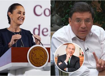 Periodista reta a Sheinbaum a entregar a Felipe Calderón a EU; “¿quieren un narcopolítico? Váyanse por él a España”