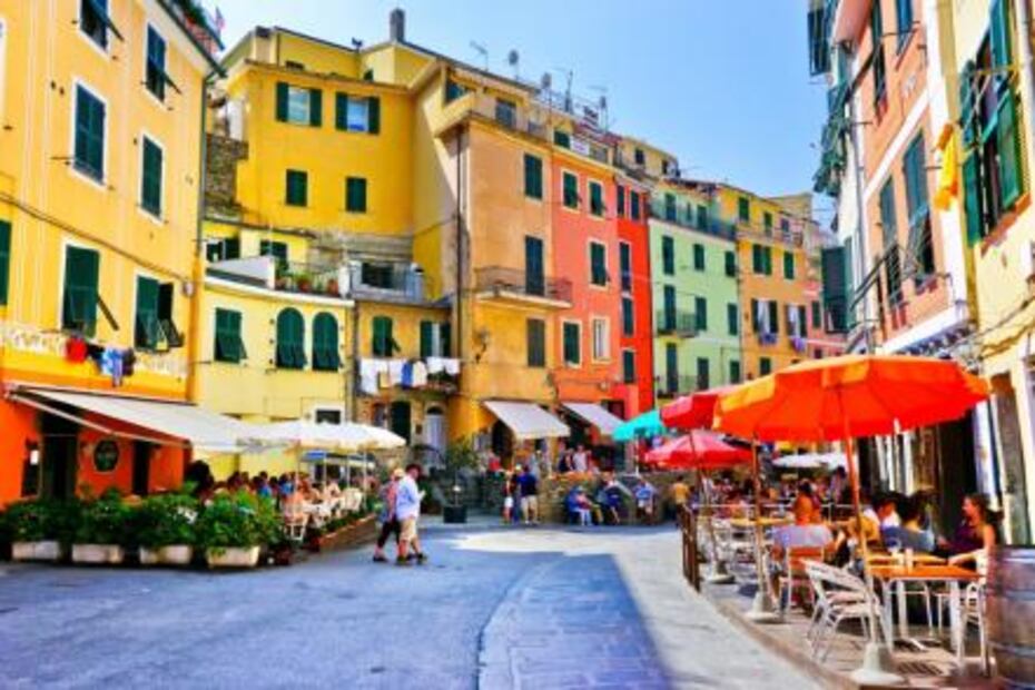 Estas villas italianas sobre acantilados parecen de cuento