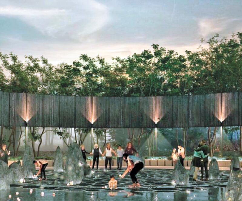 El memorial contempla un espacio de recreación y convivencia con el medio ambiente, en lugar de un sitio de luto. Fotos: ESPECIALES
